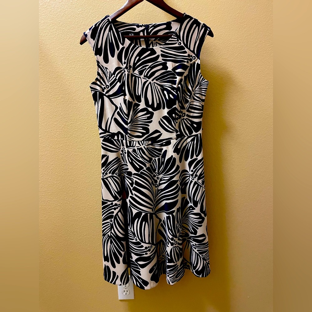 Knee length A-line dress